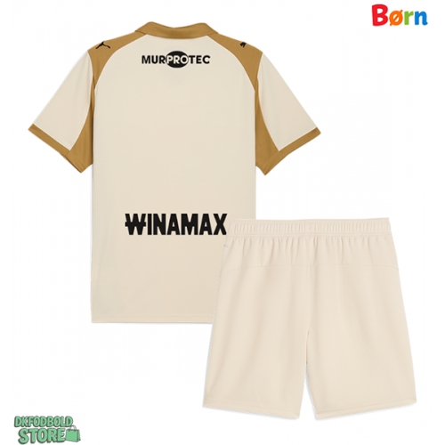 RC Lens Replika Babytøj Tredje sæt Børn 2025-26 Kortærmet (+ Korte bukser)